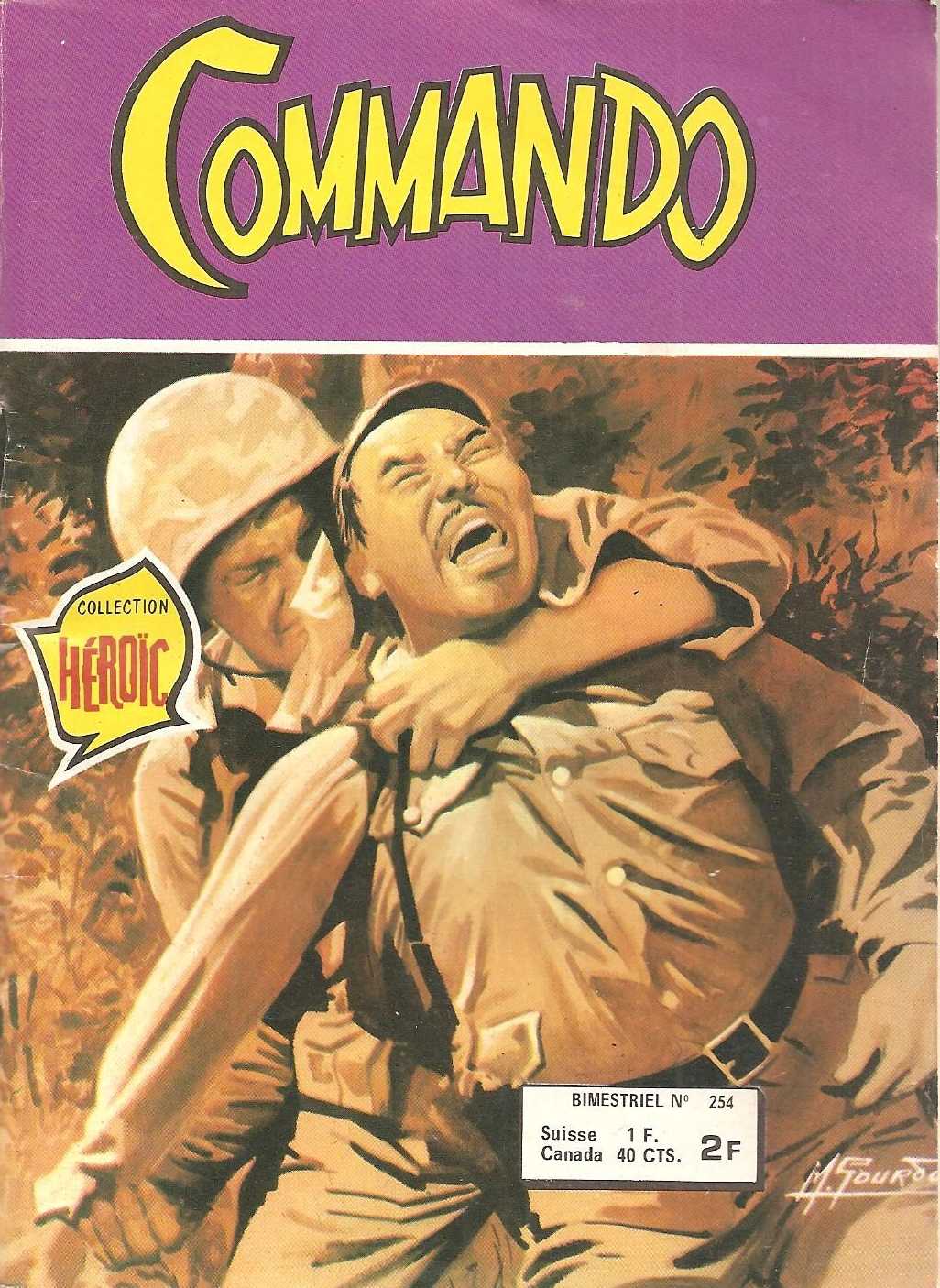 Scan de la Couverture Commando n 254